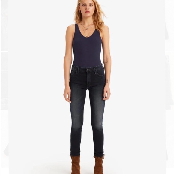 MOTHER Denim - Mother Looker Last Call High-Rise Ankle Jean